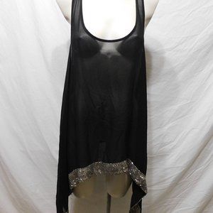 Sheer Tunic with sequins